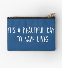 Bolso de mano Es un hermoso día para salvar vidas - Multicolor