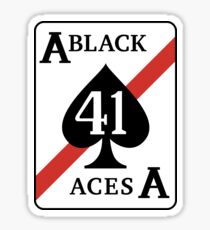 The Black Aces Sticker