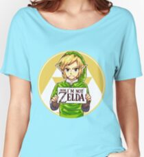 Dude, I'm Not ZELDA! Women's Relaxed Fit T-Shirt