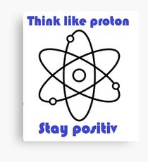 Proton Canvas Print