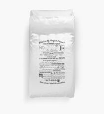 The Office: Dwight's Perfect Crime Duvet Cover