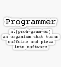 Programmer Sticker