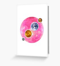 Terrestrial Greeting Card