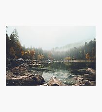 Lake serenity landscape photography Photographic Print