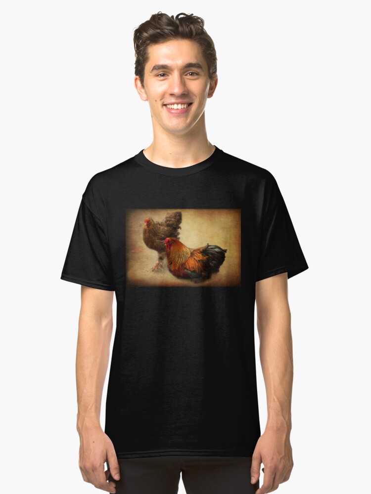 Alternate view of Rooster and hen Classic T-Shirt