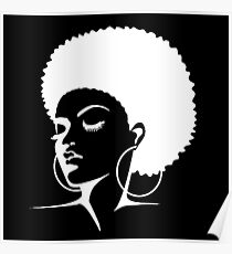 Black Female Pride Poster