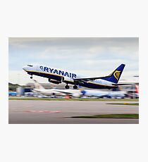 Ryanair 737-800 Take-Off Photographic Print