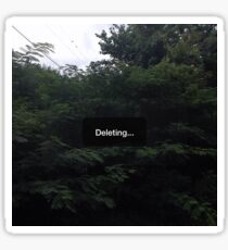 Pegatina Deleting...