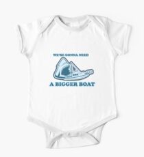 Wir brauchen ein größeres Boot (JAWS) Baby Body Kurzarm