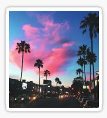 Pegatina Palm Tree Sunset