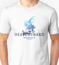 Final Fantasy XIV Heavensward Logo Slim Fit T-Shirt