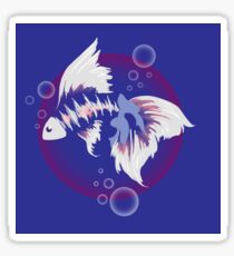 Fighting Fish Sticker