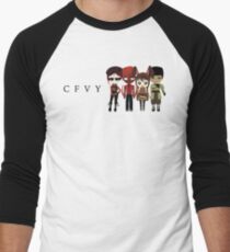 Chibi team CFVY Men's Baseball ¾ T-Shirt