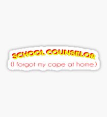 Super School Counselor Sticker