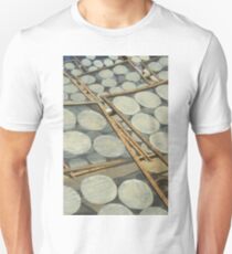 Rice papers drying in the sun, Vietnam Unisex T-Shirt