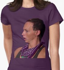 BACK ROLLS?! Women's Fitted T-Shirt
