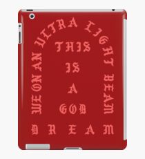 Ultralight Beam - Red iPad Case/Skin