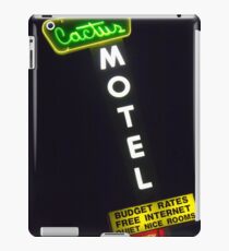 Cactus Motel on Route 66 iPad Case/Skin