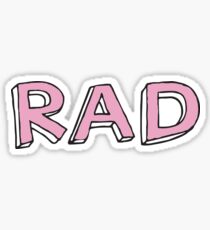 RAD Sticker Sticker