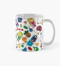 Taza clásica Lindo patrón de Legend of Zelda !!!