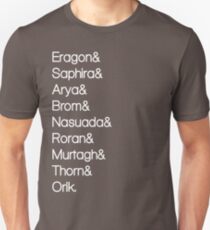Character List Eragon Alternate Unisex T-Shirt
