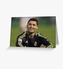 Ronaldo smile Greeting Card