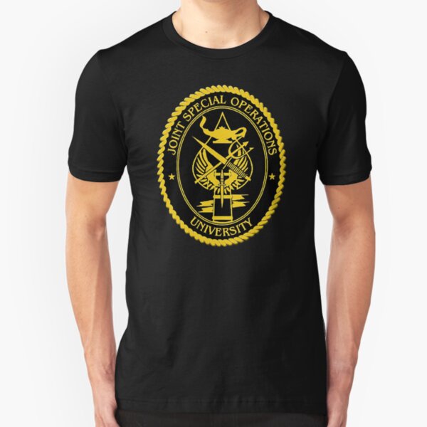 Joint Special Operations University Emblem Slim Fit T-Shirt