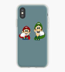 Hipster Mario Bros iPhone Case