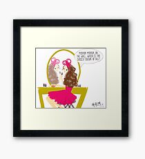 Mirror mirror Framed Print