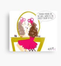 Mirror mirror Metal Print