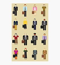 The Office: Characters Photographic Print