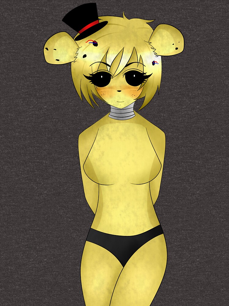 Five Nights In Anime Golden Freddy Unisex T Shirt By Luckyemily1231.