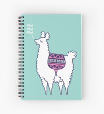 Aztec Alpaca - meh meh meh Spiral Notebook