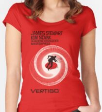 VERTIGO. HITCHCOCK Women's Fitted Scoop T-Shirt