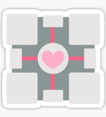 Companion Cube - Portal Sticker