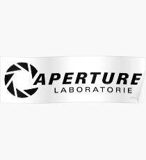 Portal Aperture Science Logo Poster