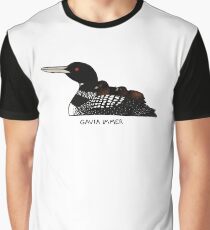 Common Loon (Gavia immer) Graphic T-Shirt