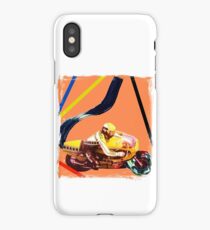 Acrylic motorcycle exhaust iPhone Case