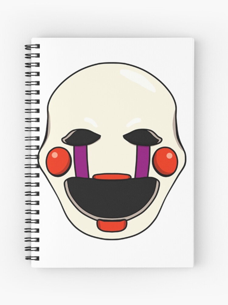 Fnaf Puppet Spiral Notebook - 