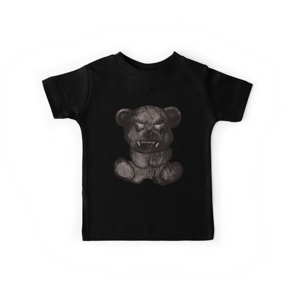 Evil Bear Kids T Shirt By Rust Redbubble - roblox evil teddy bear shirt