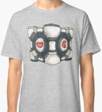 companion cube Classic T-Shirt
