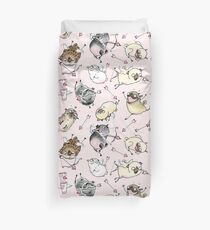 Funda nórdica El amor está en el aire - Cute Pug Cupids