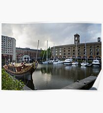 Gloriana British Royal Barge Poster