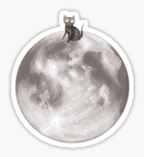 Lost in a Space / Moonelsh Sticker