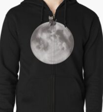 Lost in a Space / Moonelsh Zipped Hoodie