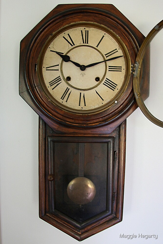 "Victorian Wall clock" by Maggie Hegarty Redbubble