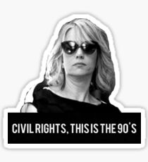 This is the 90's Sticker