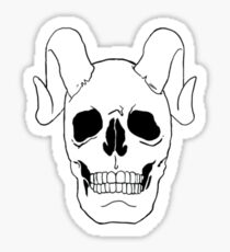 Devils Advocate B&W Sticker