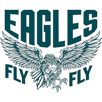 Philadelphia Eagles FLY EAGLES FLY Official NFL Football Team Logo Del –  Sports Poster Warehouse