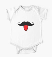 Funny mustache One Piece - Short Sleeve